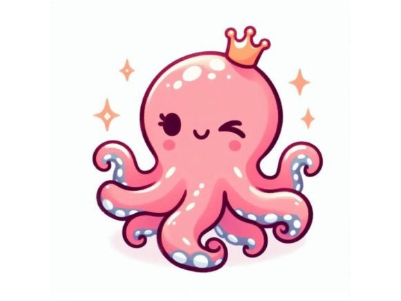 Exploring the Versatility of 🐙 Smiling 3D Kawaii Octopus with Chubby