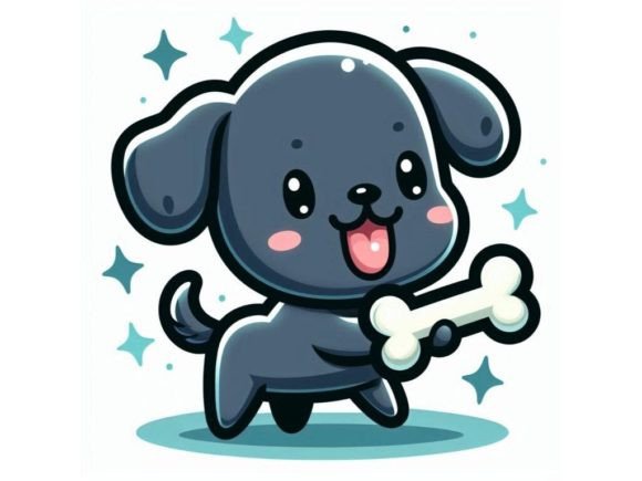 Strategic Use of Happy 3D Kawaii Puppy Wagging Its Tail for Enhanced Branding and Creativity