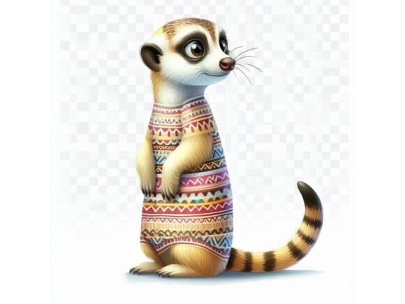 Unleash Creativity with a 3D Meerkat and Desert-Themed Patterns
