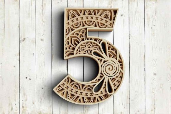 Unlocking Creativity with 3D Layered Number Five SVG DXF: A Comprehensive Guide